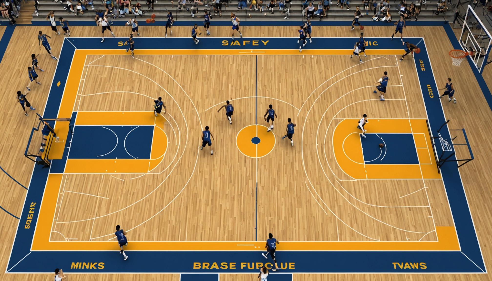 Техника безопасности при игре в баскетбол - Правила безопасности при занятиях баскетболом и профилактика травм