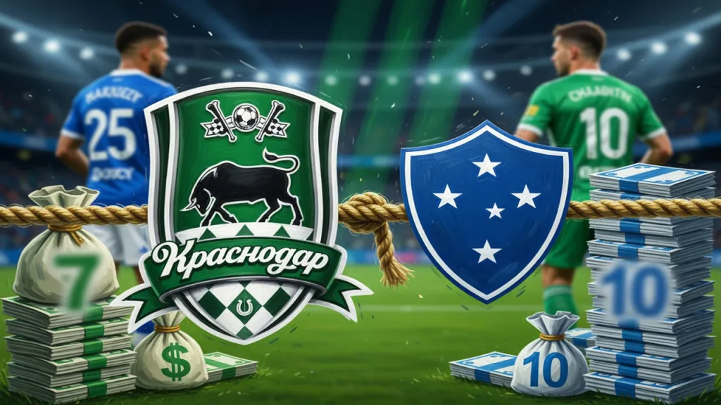 «Краснодар» торгуется за Кристиана. «Крузейро» не уступает!