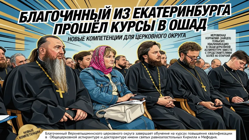 Благочинный из Екатеринбурга прошёл курсы в ОЦАД. Новые компетенции для церковного округа